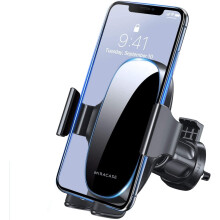 Support de téléphone universel pour voiture [Version améliorée - 2e génération], compatible avec les supports de téléphone pour grille