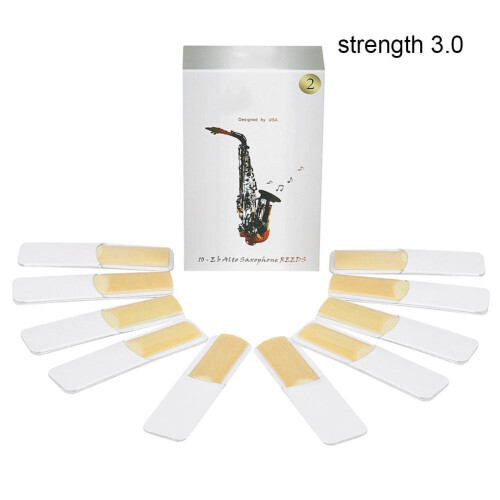 10 τεμάχια καλάμια σαξοφώνου άλτο Strength2 2.5 3 ξύλινα πνευστά αξεσουάρ κλαρινέτου