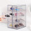 Tnobhg Sunglasses Storage Box Pull-out Drawers Four Layers Stackable Dustproof Clear Desktop Glasses Display Stationery Organizer Container 7