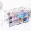 Tnobhg Sunglasses Storage Box Pull-out Drawers Four Layers Stackable Dustproof Clear Desktop Glasses Display Stationery Organizer Container 3