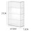 Tnobhg Sunglasses Storage Box Pull-out Drawers Four Layers Stackable Dustproof Clear Desktop Glasses Display Stationery Organizer Container 5