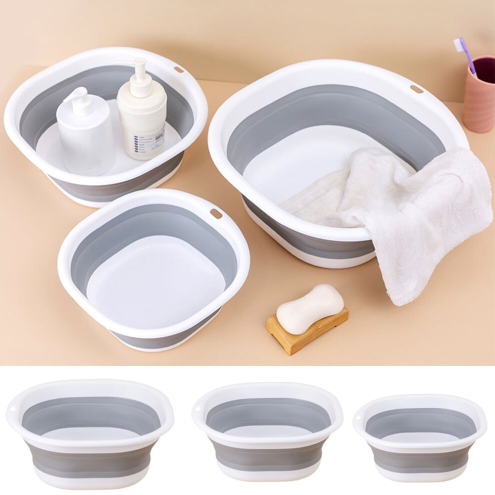Dengjunhu Multifunction Collapsible Baby Bathtub for Newborn to Toddler Portable Baby Tub for Travel Plastic Laundry Basket Storage Basin