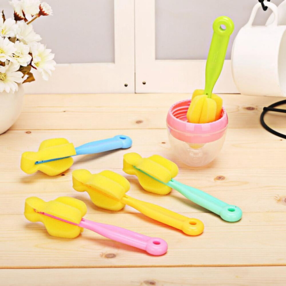 4PACK Brush Set - Baby Bottle Cleaner Brush, Nipple Brush & Straw Cleaner
