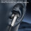 Ακουστικά Bluetooth Jacenvly2024 για το λαιμό, ασύρματα ακουστικά γυμναστικής με μεγάλη 5