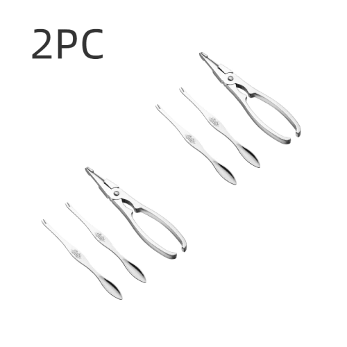 Janrevotw2Sets Crab Claws și Crab Ac Crackers Crab Drinking Tools Crab Cracker Tools Snow Crab Legs Kitchen Tools Crab Shear