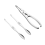 Janrevotw2Sets Crab Claws și Crab Ac Crackers Crab Drinking Tools Crab Cracker Tools Snow Crab Legs Kitchen Tools Crab Shear 2