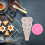 Silicone Chocolate Mold 2 Pcs Baking Tools Molds Household Circle Round Silica 4