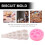 Silicone Chocolate Mold 2 Pcs Baking Tools Molds Household Circle Round Silica 2