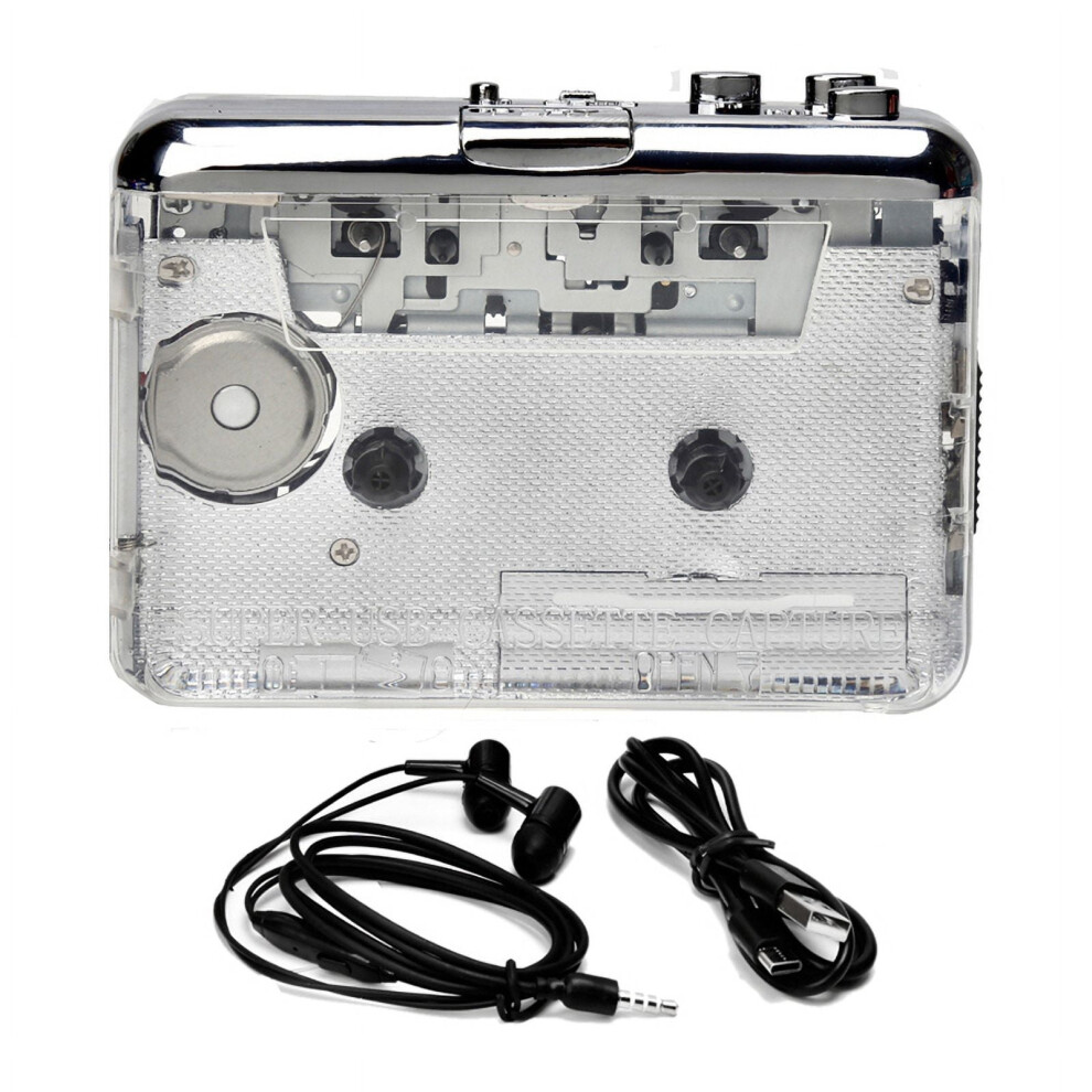 Usb Cassette Capture Radio Player Cassette To Mp3/Cd Type-C Walkman Audio Music Player Cassette Recorder 9164030693869