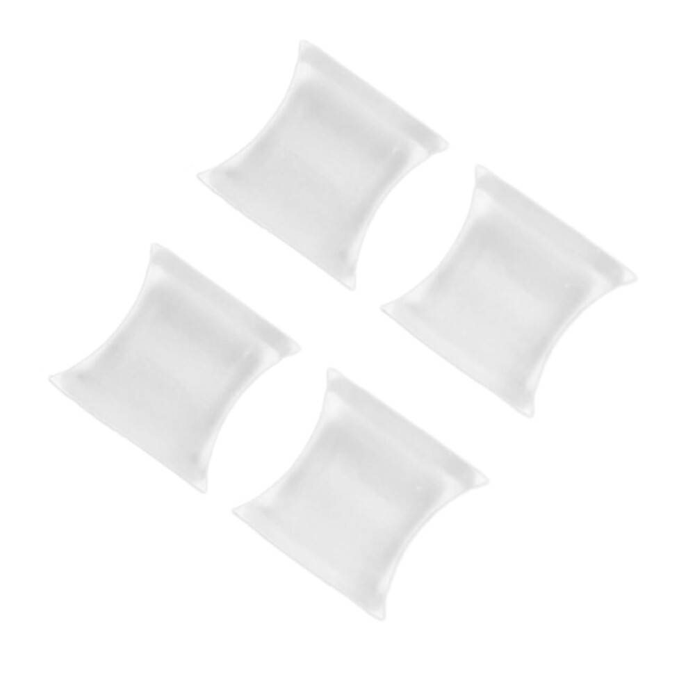 Silicone Toe Separators and Bunion Corrector for Pain Relief, Washable Reusable Pedicure Spacers