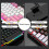 QISIWOLE Backlit Full-Size Wired RGB Gaming Keyboard, White 4