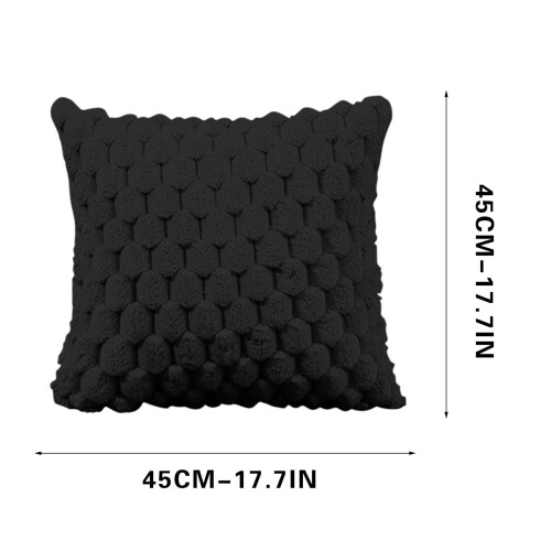 Μαξιλαροθήκες Wzzjkit 18x18, Βελούδο με Νιφάδα Χιονιού, Μονόχρωμη Θήκη Μαξιλαριού 2