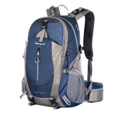 40L Hiking Backpack Men Women Travel Trekking Backpack(Dark blue)