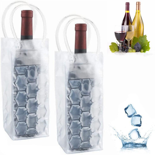 VALSEEL Συσκευές Κουζίνας Gel Ice Pack Κρασιού Πακέτο Πάγου Τσάντα Χειρός Πακέτο Πάγου