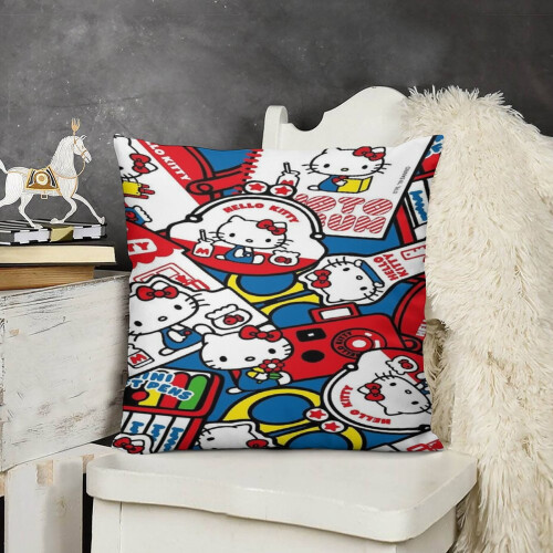Hello Kitty Λούτρινη Μαξιλαροθήκη Πολλαπλών Μεγεθών, Εξαιρετικά Άνετη Μαξιλαροθήκη, 2