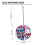Αρωματικά χώρου αυτοκινήτου Stitch6pcs με άρωμα λεβάντας, αρωματικό αυτοκινήτου για 4