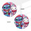 Αρωματικά χώρου αυτοκινήτου Stitch6pcs με άρωμα λεβάντας, αρωματικό αυτοκινήτου για 3