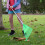 Eease Small Plastic Garden Rake for Yard and Lawn 3