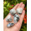 Rainbow Moonstone Tumbled Stone, 0.75-1.25" Tumbled Rainbow Moonstone 5