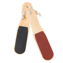 Double Sided Foot File Callus Remover with Dual Abrasive and Comfort Grip for Home and Salon Use