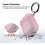 Capa protetora transparente compatível com AirPods de 2ª geração, em TPU macio e resistente a impactos. 3