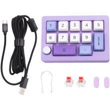 13 Key Macro Programmable Hot Swappable Mechanical Switch 7 Color RGB Light Gaming Mini Keyboard Numeric Keypad