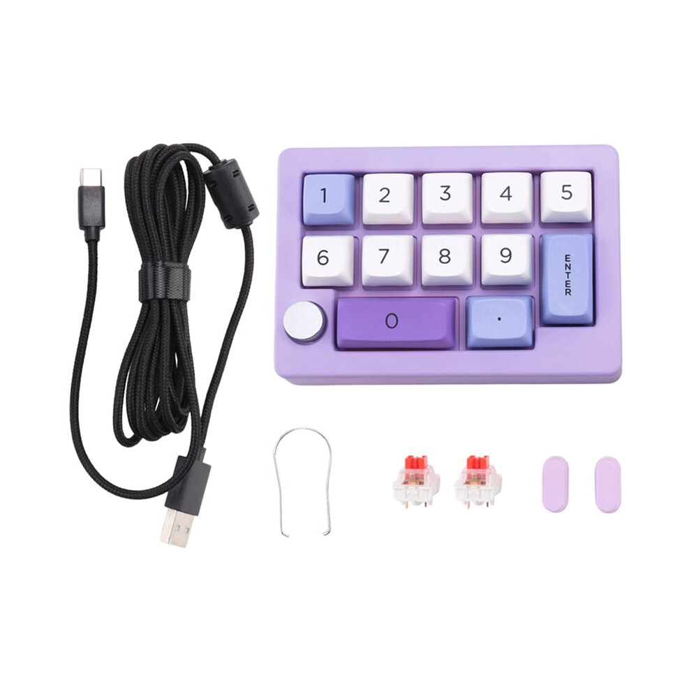 13 Key Macro Programmable Hot Swappable Mechanical Switch 7 Color Rgb Gaming Mini Keyboard Numeric Keypad Light 9496895835390