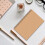 A5 Kraft Paper Notebook Student Ordinary Exercise Book Environmentally Friendly Kraft Paper Horizontal Line Notebook 7