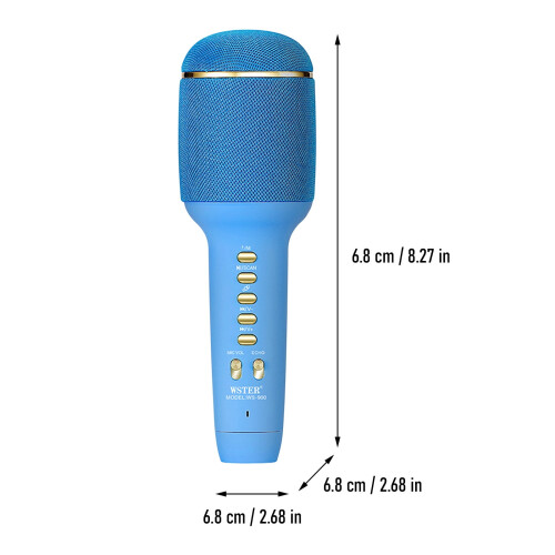 Ηχείο Μικροφώνου Tarmeek, Ασύρματο Μικρόφωνο Bluetooth Συμβατό με KTV, Ζωντανή Μετάδοση, 2