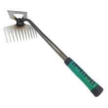 Weeding Tool with Sharp Claw Removal and Ergonomic Rubber Grip for Lawn Yard Bonsai 13 11 Teeth