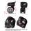 4Pcs/Set Replacement Luggage Suitcase Wheels Swivel Universal Wheel Black 6