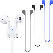 4 pezzi compatibili con cinturino magnetico anti-smarrimento compatibile con AirPods1 2Pro accessorio - Cordino sportivo morbido colorato,