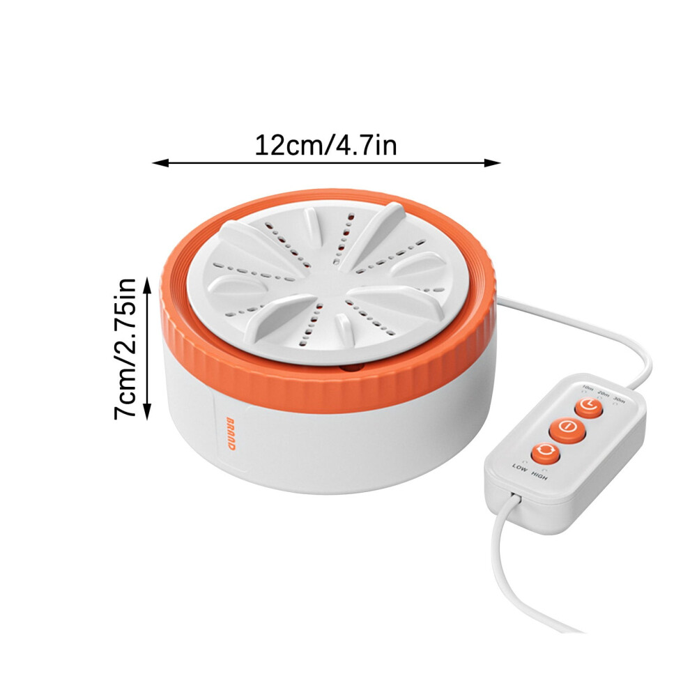 PAVEOS Portable Washing Machine, USB Powered with 3 Timing Modes, Mini Turbo Washer & Dishwasher, compatible with Fruit Cleaning, for Travel,-image-OPC-PQWPPT2-NEW