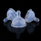 Oberni Baby LargeNipple 5cm Απομίμηση μητρικού γάλακτος, θηλή σιλικόνης κατάλληλη για 5