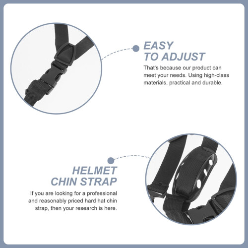 3Pcs Replaceable Hard Hat Chin Straps Adjustable Helmet Bands Professional Helmet Straps 1