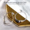Jacenvly Clearance2024Νέα σκουλαρίκια Cold Wind Σκουλαρίκια Temperament Light Curved Σκουλαρίκια Δώρα για 2