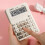Clearance! RnemiTe-amo10-digit calculator compatible with elementary school math textbooks, portable silent desktop model, battery-powered 4
