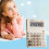 Clearance! RnemiTe-amo10-digit calculator compatible with elementary school math textbooks, portable silent desktop model, battery-powered 1