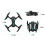 Viflosae WiFi FPV Drone με κάμερα HD 1080P, διατήρηση ύψους, πτυσσόμενο τηλεκατευθυνόμενο 8