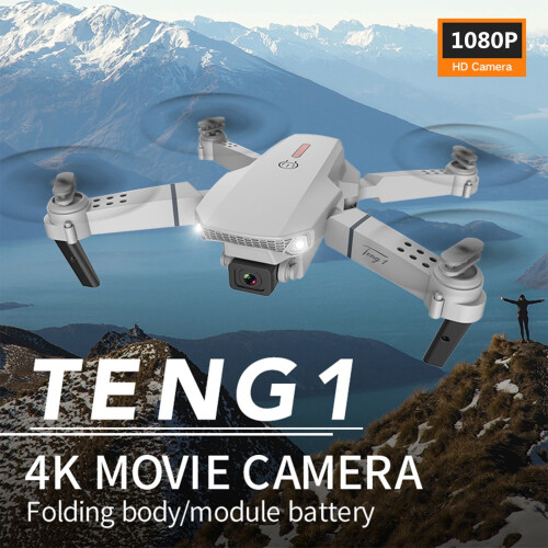 Πτυσσόμενο Drone με Διπλή Κάμερα FPV HD 1080P, Διατήρηση Υψομέτρου, Λειτουργία Headless, 2