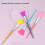 Happydeer Face Mask Brush, Super Soft Reusable Silicone Applicator with Ergonomic Handle, Non-irritation & Ultralight, Multi-Function Makeup Tool 5