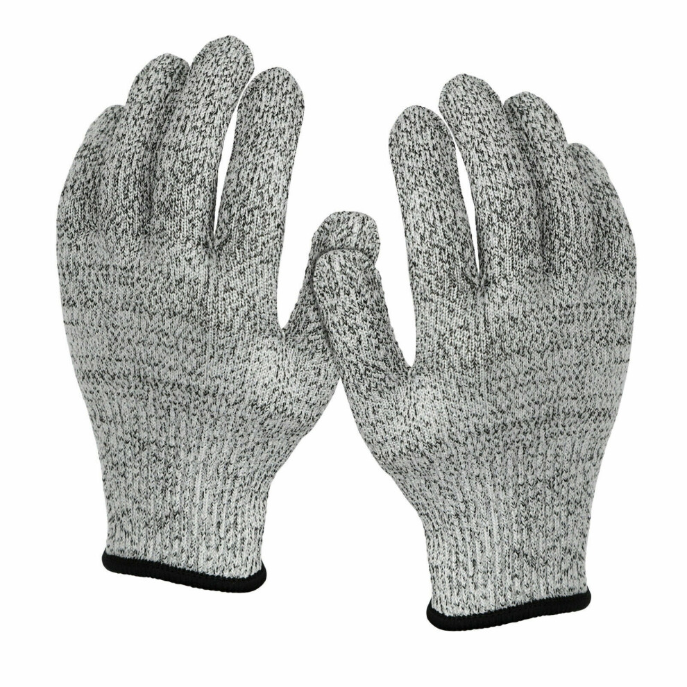 1Pairs Cut Proof Stab Resistant Safety Butcher Gloves Kitchen Level 5 Protection