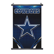Op maat gemaakt PVC-schilderij met de afbeelding van de Asmogendheden van het Cowboys-voetbalteam, verkrijgbaar in verschillende maten, geschikt voor