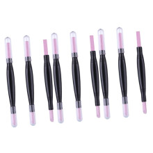 Pen Shaped Dual End Nail File and Cuticle Pusher Set for Manicure and Travel 9pcs