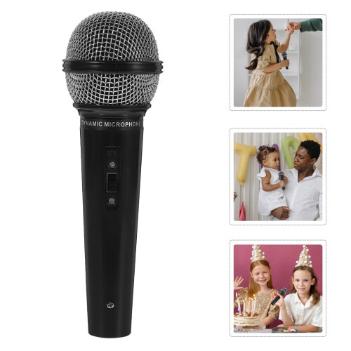 1 microfono giocattolo per karaoke, accessorio per bambini. 1