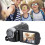 Câmera de vídeo portátil Viflosae 1080P 16MP com zoom de 16x, tela giratória de 2,7 polegadas e cabo USB - Compatível com acessórios. 6