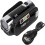 Câmera de vídeo portátil Viflosae 1080P 16MP com zoom de 16x, tela giratória de 2,7 polegadas e cabo USB - Compatível com acessórios. 2