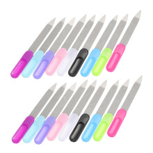 27pcs Stainless Steel Nail Files for Natural and Acrylic Nails Manicure Pedicure Fingernail Toenail