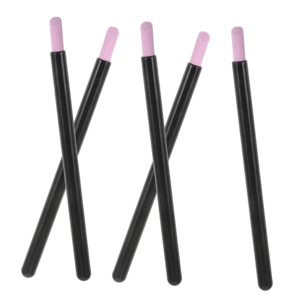 Black Nail File Pen Set For Safer Ergonomic Home Manicure And Fine Grit Nail Shaping Tool