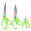 Gyedtr scissors all purpose - Sewing Scissors Titanium Alloy Blade Multi-purpose Scissors Set 3 2